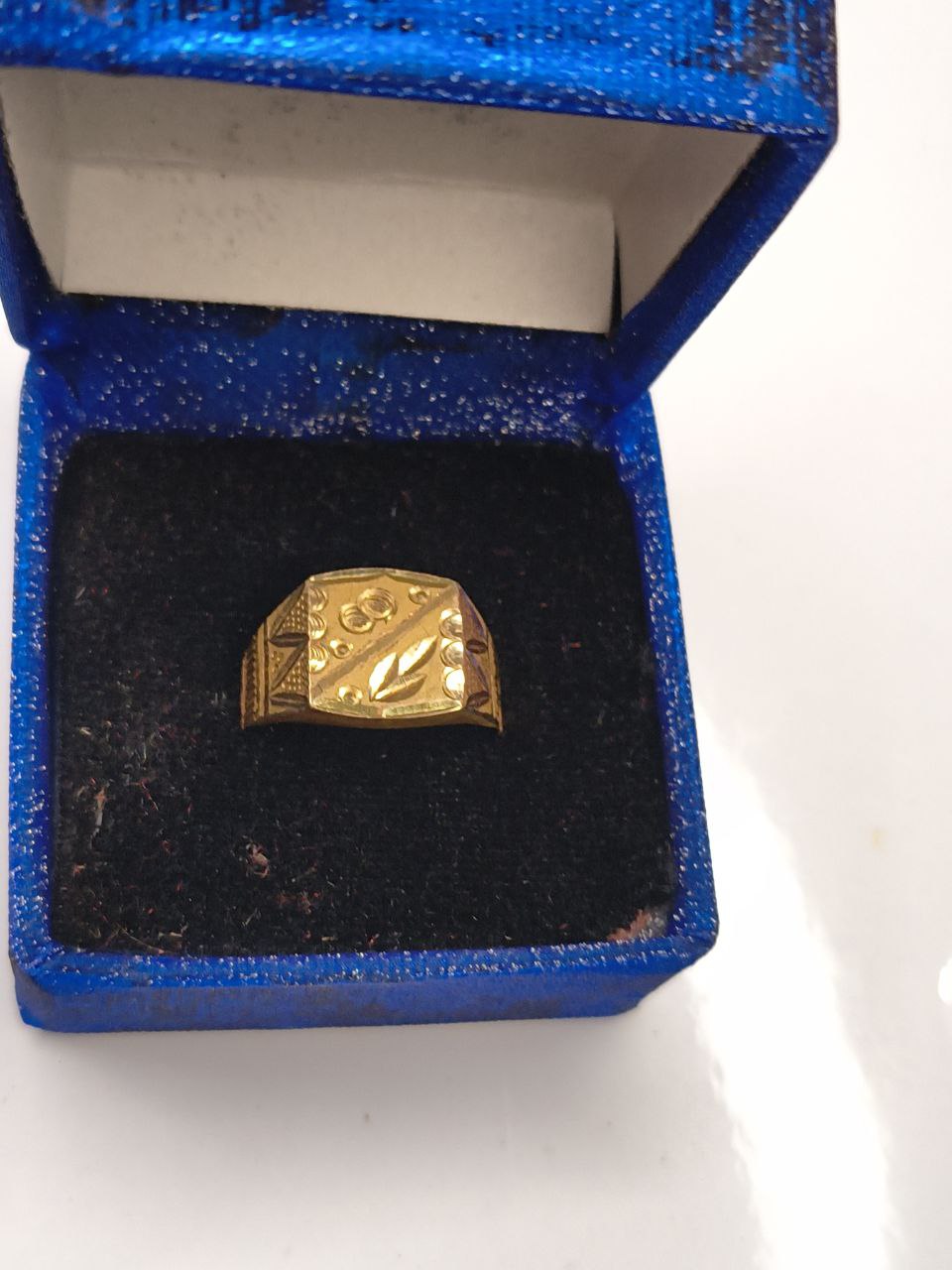 18K Gold Plated Silver Ring - ১৮K সোনার রং রুপার আংটি পাচ্ছেন মাত্র ১৫৫০ টাকাতে